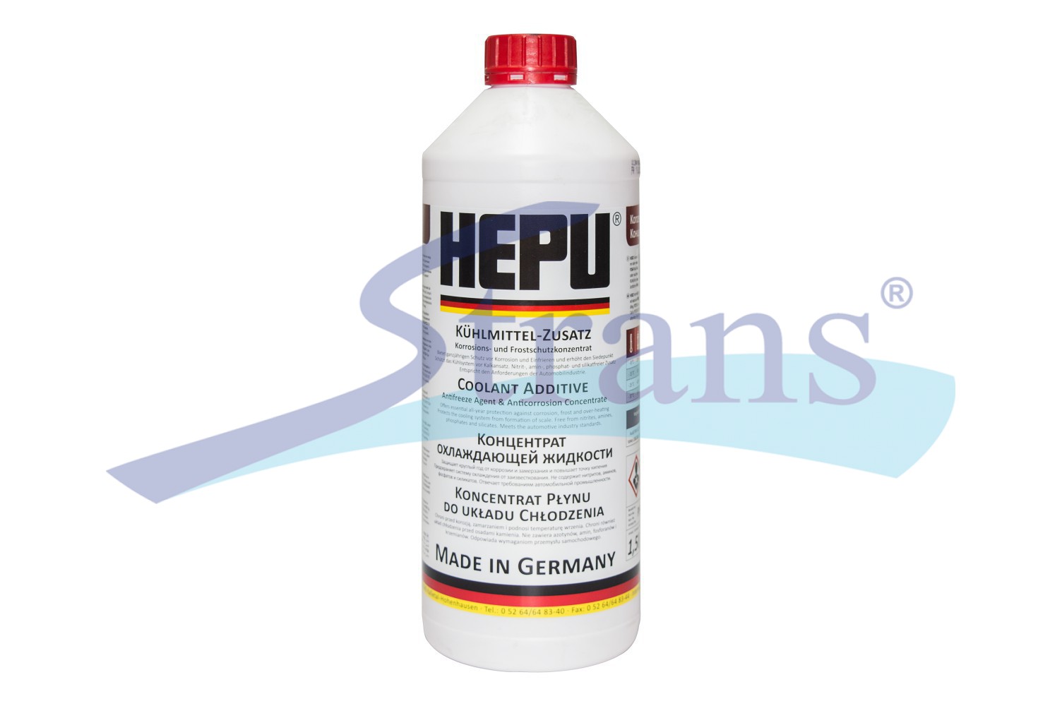 Концентрат Антифризу Hepu G12 -80°C 1.5Л. (Червоний) P999G12
